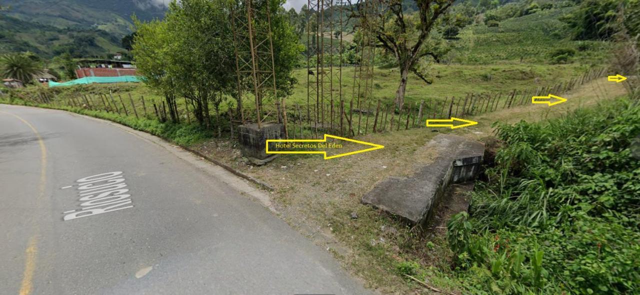 Secretos Del Eden Hotel Ruiosucio ภายนอก รูปภาพ